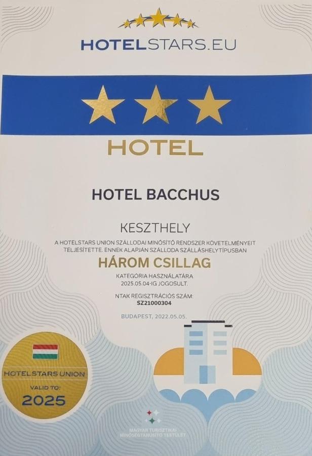 Szálloda Bacchus 3*
